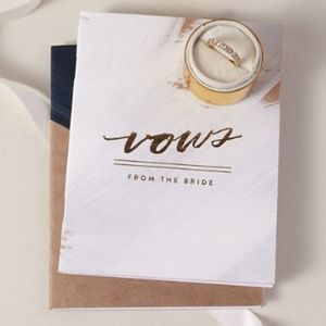 Urban Outfitters Hand-painted Vow Journals